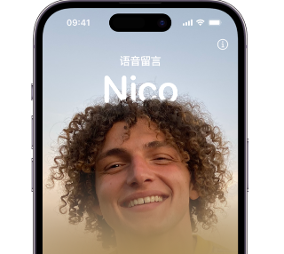 石楼苹果15服务站分享iPhone15实时语音留言开启方法 